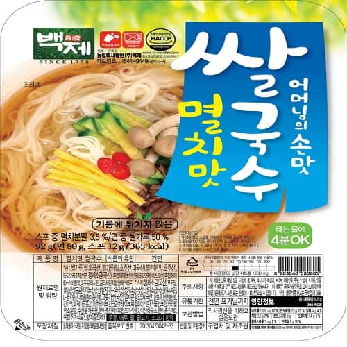 멸치맛쌀국수 제품 이미지