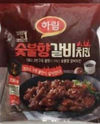하림숯불향 갈비치킨 제품 이미지