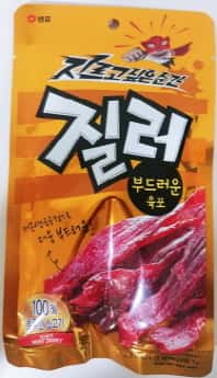 질러 부드러운 육포 제품 이미지