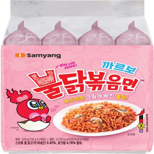 까르보불닭볶음면 제품 이미지