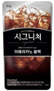 시그니처 아메리카노 블랙 제품 이미지