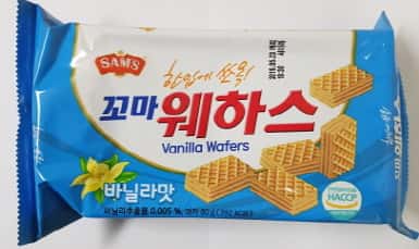꼬마웨하스바닐라맛 제품 이미지