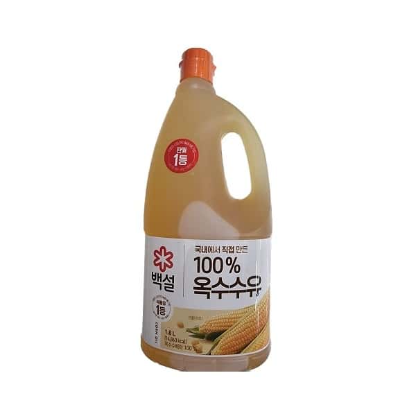 옥수수유 제품 이미지
