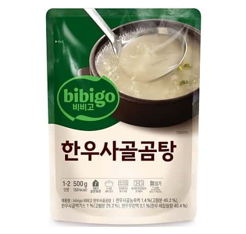 bibigo비비고한우사골곰탕 제품 이미지