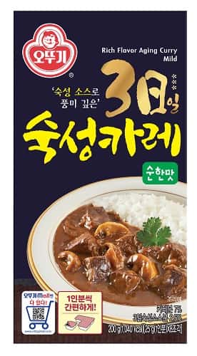 오뚜기 숙성카레 순한맛 제품 이미지