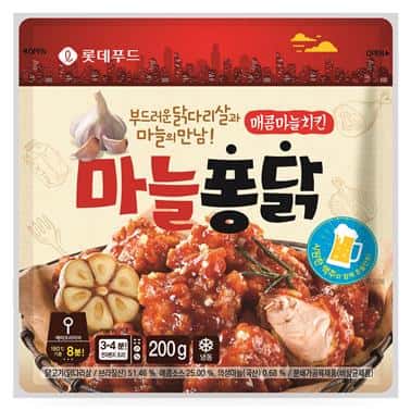 마늘퐁닭(매콤마늘치킨) 제품 이미지
