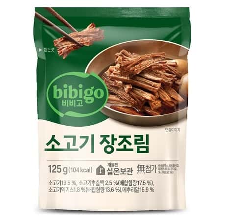 비비고소고기장조림 제품 이미지