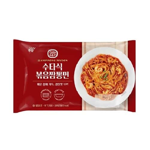 쉐프스토리 수타식볶음짬뽕면 제품 이미지