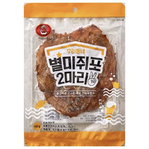 우리동네 별미쥐포 2마리 제품 이미지