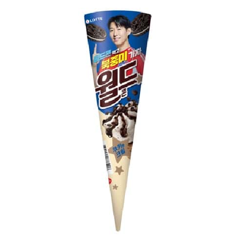 월드콘 쿠키앤크림 제품 이미지
