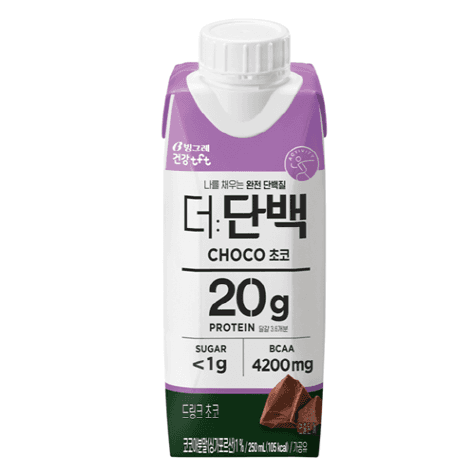 더단백드링크 초코 제품 이미지