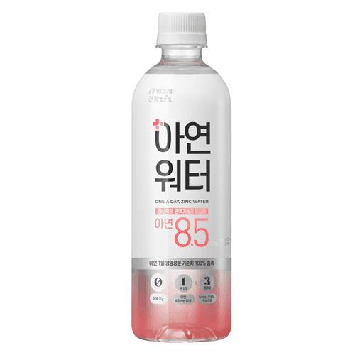 빙그레 아연워터 제품 이미지