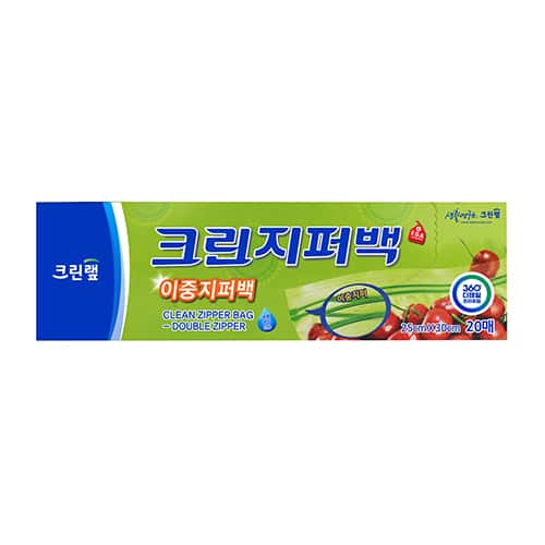 크린지퍼백 제품 이미지