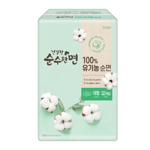 건강한 순수한면 대형 제품 이미지