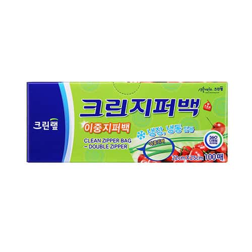 크린지퍼백 (중) 제품 이미지