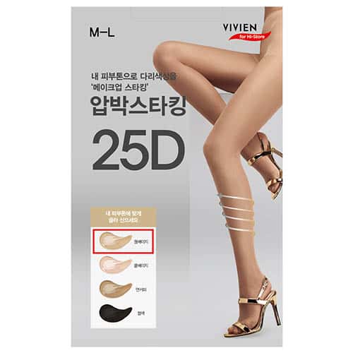 비비안압박팬티스타킹 살구 제품 이미지