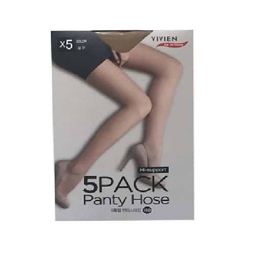 비비안고탄력팬티스타킹5족입커피 제품 이미지