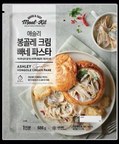 애슐리 봉골레 크림 빠네 파스타 제품 이미지