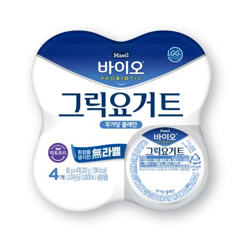 바이오 PROBIOTIC 그릭요거트 무가당 플레인 제품 이미지