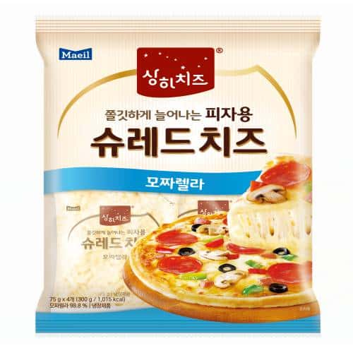 상하치즈 쫄깃하게 늘어나는 피자용 슈레드치즈 제품 이미지