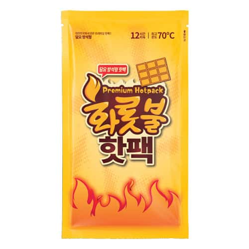 프리미엄 화롯불 담요 방석형 핫팩 제품 이미지