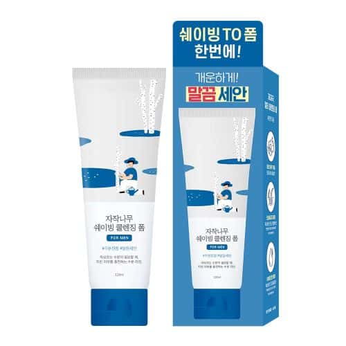 라운드랩 포 맨 자작나무 쉐이빙 클렌징 폼 제품 이미지