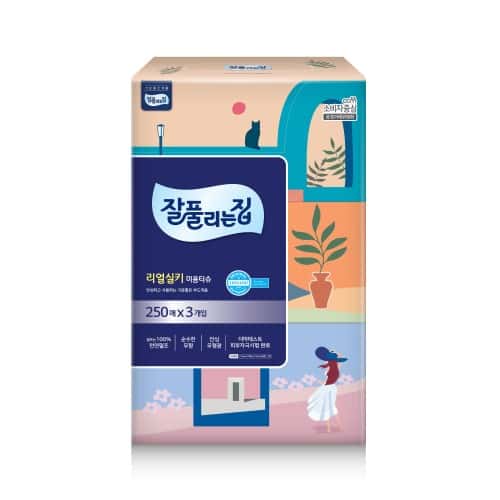 잘풀리는집 리얼실키 제품 이미지
