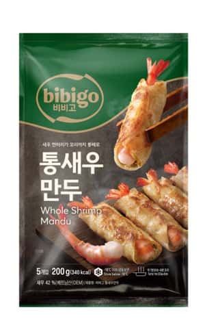 비비고 통새우만두 제품 이미지