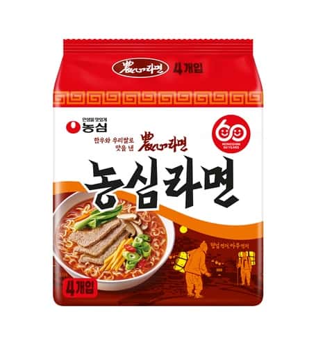 농심라면 제품 이미지