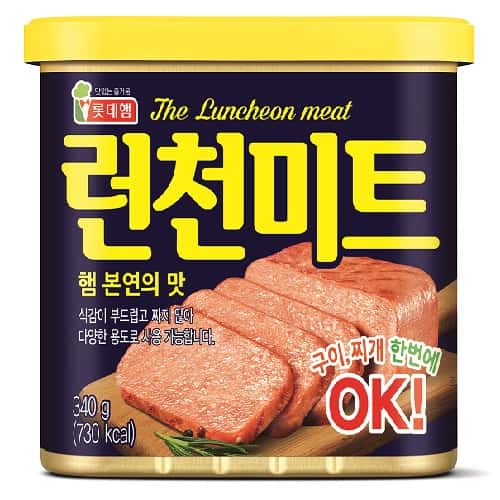 롯데제과 런천미트 제품 이미지