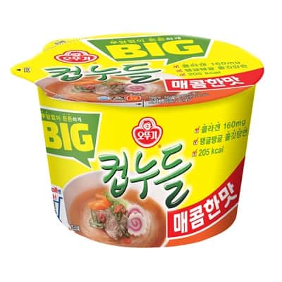 빅컵누들 매콤한맛 제품 이미지