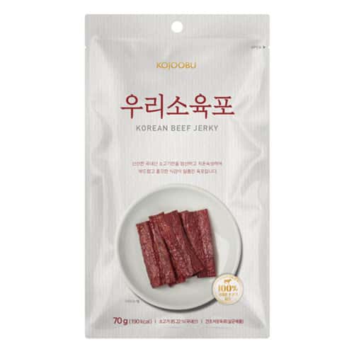우리소 육포 제품 이미지
