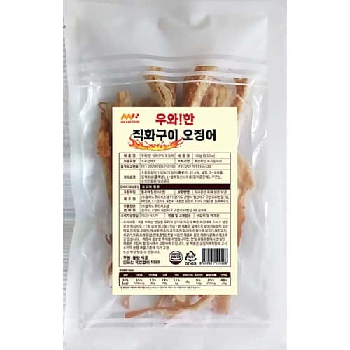 우와한 직화구이 오징어 제품 이미지