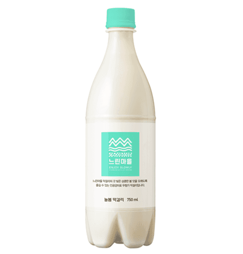 느린마을 늘봄 막걸리 제품 이미지