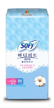 쏘피 천연코튼 팬티라이너 일반 제품 이미지