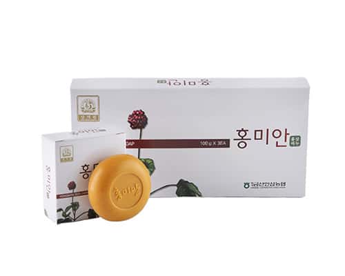 홍미안 홍삼미용비누 제품 이미지