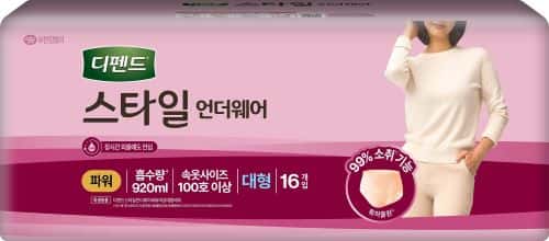디펜드 스타일 언더웨어 여성파워 제품 이미지