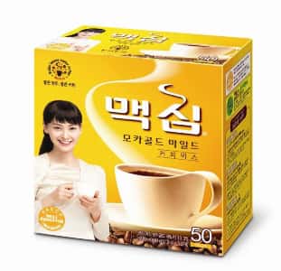 맥심 모카골드 마일드커피믹스 제품 이미지