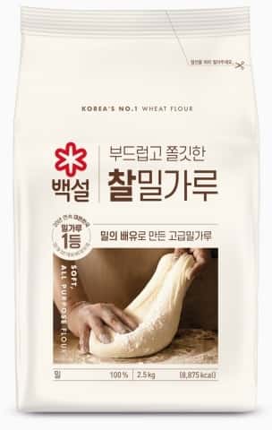 찰밀가루 제품 이미지