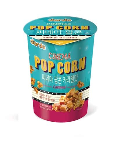 씨네마 팝콘 카라멜맛 제품 이미지