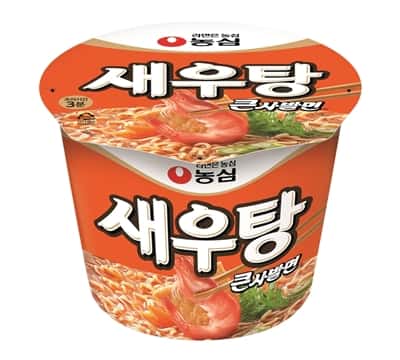 새우탕큰사발 제품 이미지