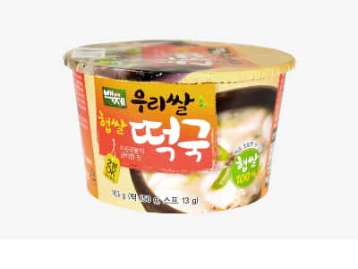 햅쌀 떡국 제품 이미지