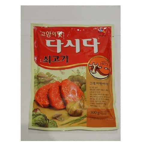 다시다 쇠고기 제품 이미지