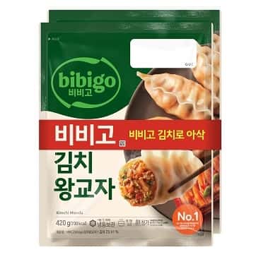 비비고bibigo김치왕교자 제품 이미지