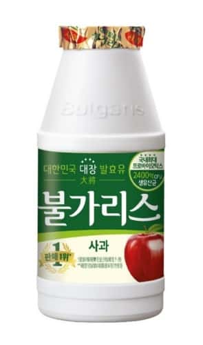 불가리스 사과 제품 이미지
