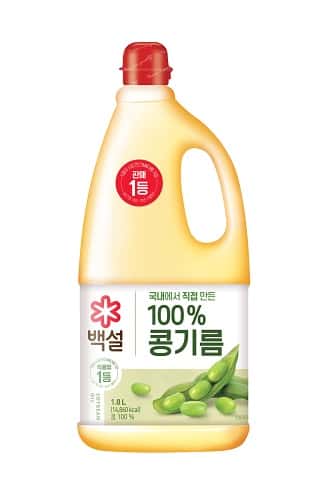 백설콩기름 제품 이미지