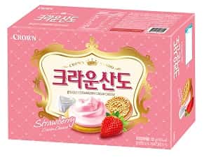 크라운산도 딸기 제품 이미지