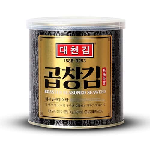 대천김 곱창김(캔김) 제품 이미지