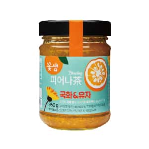 꽃샘 피어나茶 국화&유자 제품 이미지