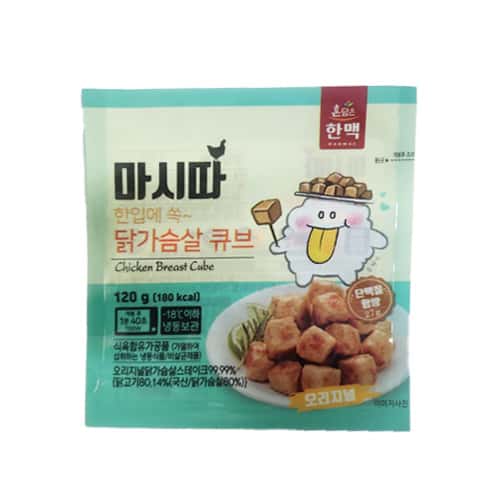 마시따닭가슴살 큐브오리지널 제품 이미지